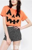 Pumpkin Cropped Tee, top